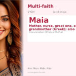 Maia Name Meaning and Details