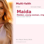 Maida Name Meaning and Details