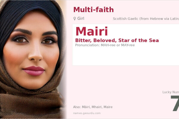Mairi Name Meaning — Scottish Gaelic Origin, Girl Name & History (2025)