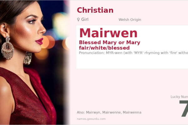 Mairwen Meaning — Welsh Origin, Girl Name & Details (2025)