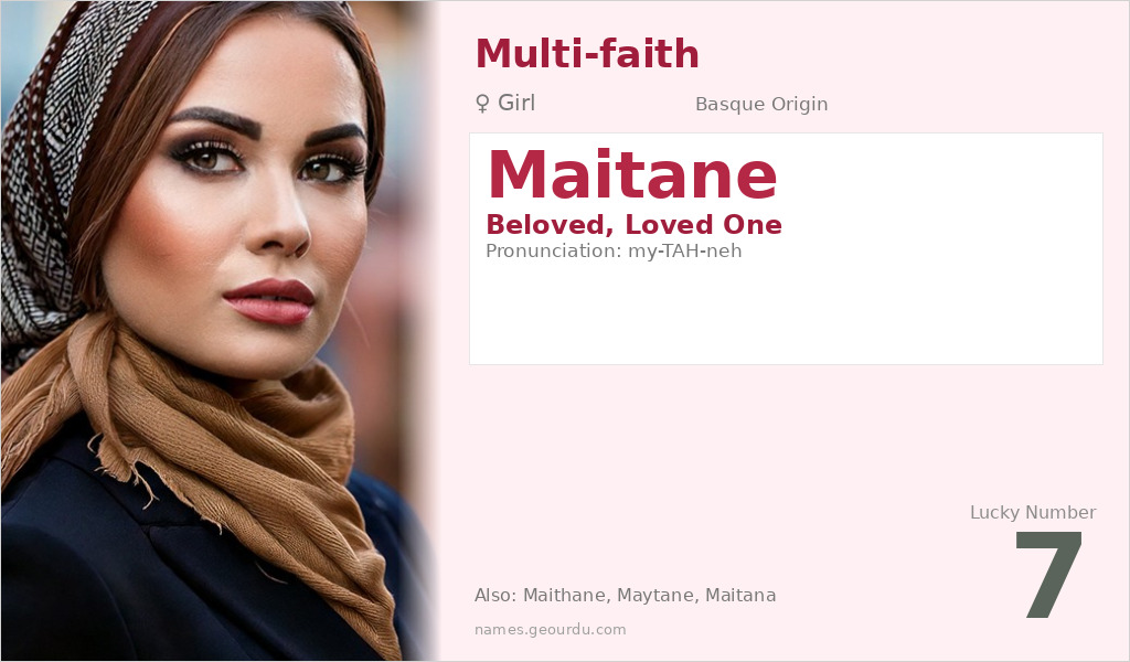 Maitane Name Meaning and Details