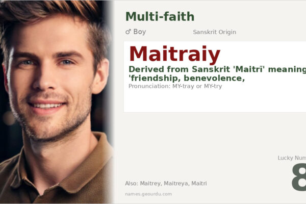 Maitraiy Name Meaning — Sanskrit Origin, Boy Name & Details (2025)