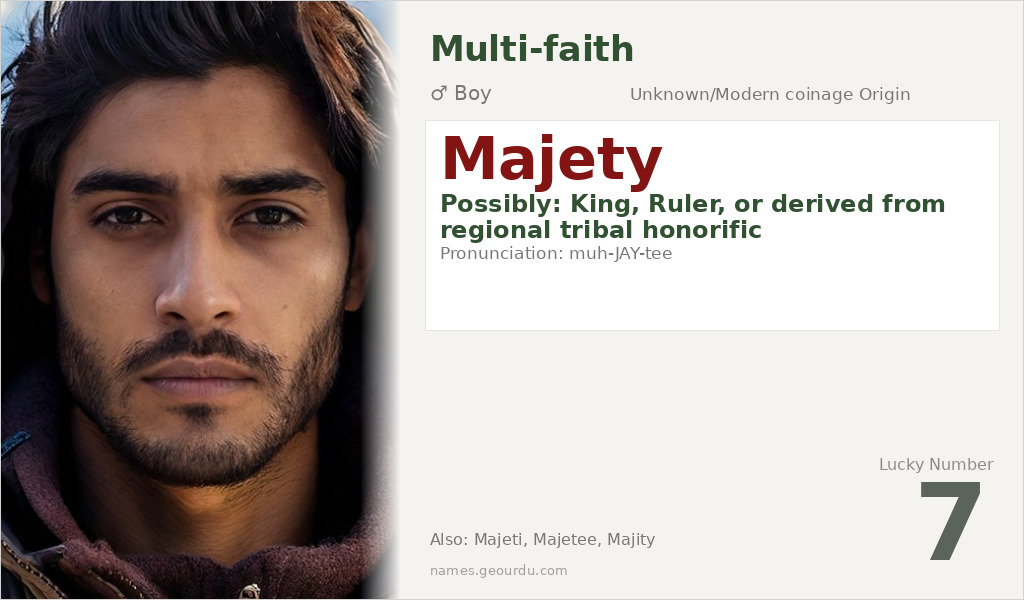 Majety Name Meaning and Details