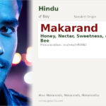 Makarand Name Meaning and Details