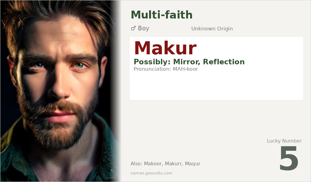Makur Name Meaning and Details