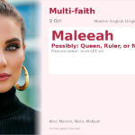 Maleeah Name Meaning and Details