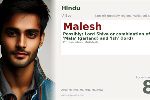 Malesh Name Meaning — Origin, Gender & Details (2025)