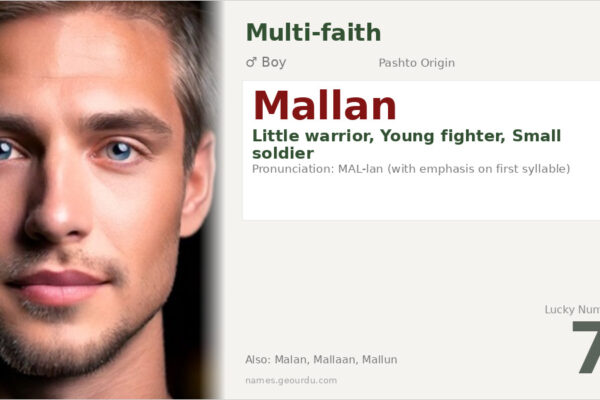 Mallan Name Meaning — Pashto Origin, Warrior & Details (2025)