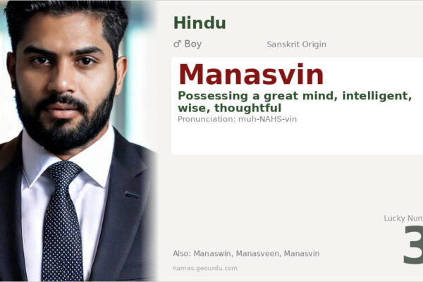 Manasvin Name Meaning — Sanskrit Origin, Boy Name & Details (2025)