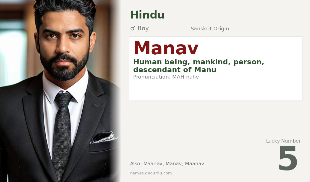 Manav Name Meaning and Details