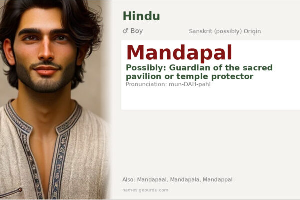 Mandapal Name Meaning — Origin, Gender & Details (2025)