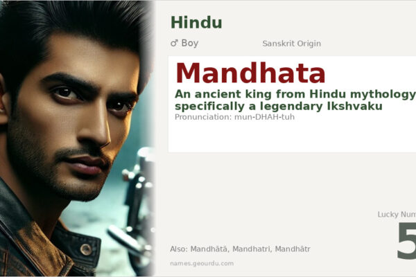 Mandhata Name Meaning — Sanskrit Origin, Hindu Boy Name & History