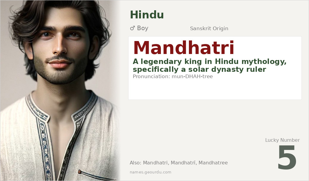 Mandhatri Name Meaning and Details