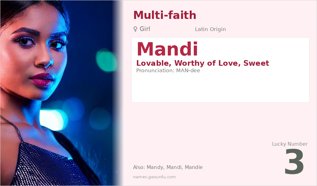 Mandi Name Meaning and Details