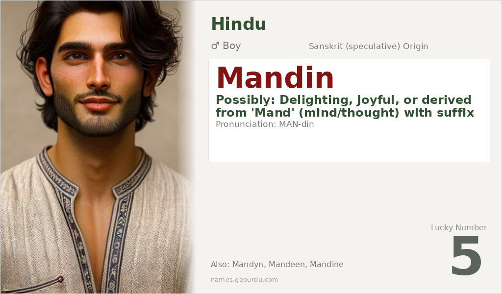 Mandin Name Meaning and Details