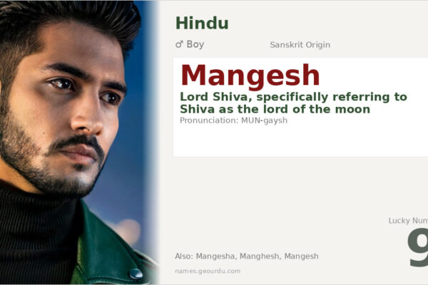 Mangesh Name Meaning — Lord Shiva, Origin & Details (2025)