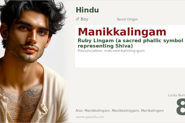 Manikkalingam Meaning — Tamil Origin, Boy Name & Shiva Connection (2025)