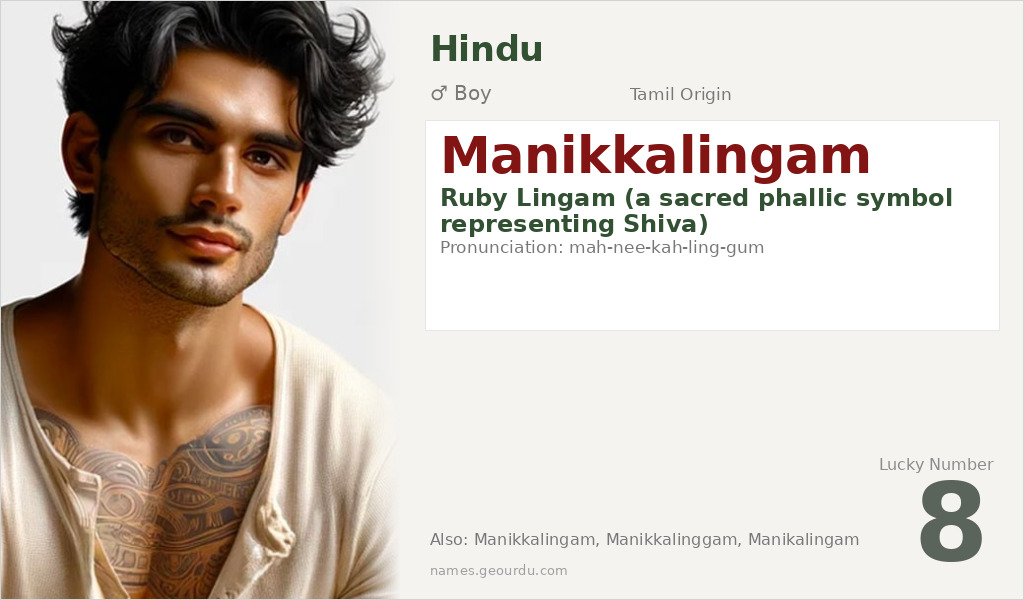 Manikkalingam Name Meaning and Details