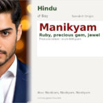 Manikyam Name Meaning and Details