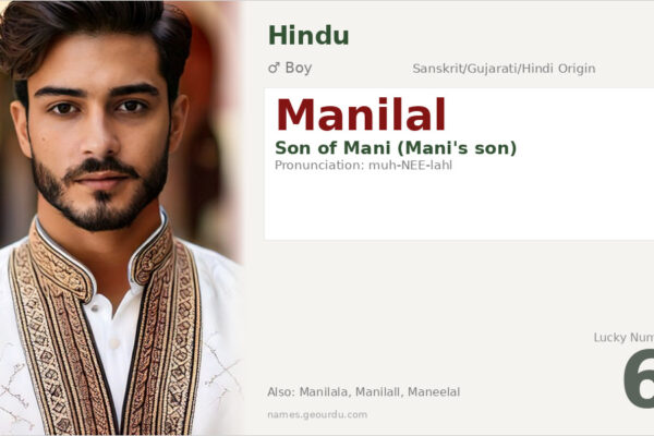 Manilal Name Meaning — Origin, Gender & Details (2025)