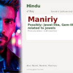 Maniriy Name Meaning and Details
