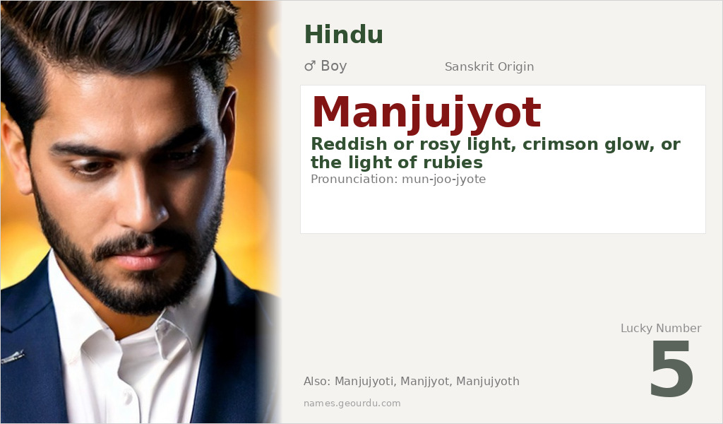 Manjujyot Name Meaning and Details