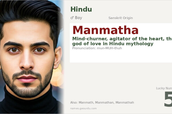 Manmatha Name Meaning — Sanskrit Origin, Boy Hindu Name & Details (2025)
