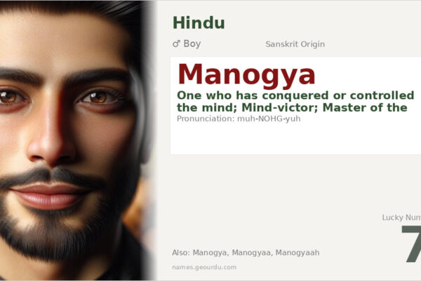 Manogya Meaning — Sanskrit Origin, Boy Name & Spiritual Significance (2025)