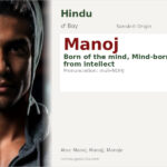 Manoj Name Meaning and Details