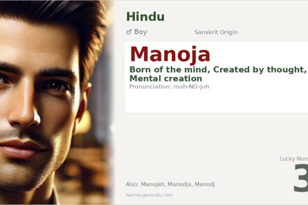 Manoja Name Meaning — Sanskrit Origin, Boy Hindu Name & Details (2025)