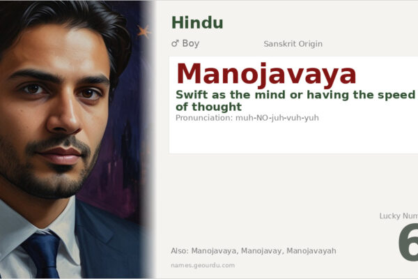 Manojavaya Meaning — Sanskrit Origin, Boy Name & Details (2025)