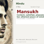 Mansukh Name Meaning and Details