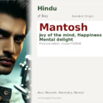 Mantosh Name Meaning and Details