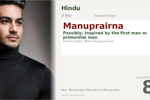 Manuprairna Meaning — Origin, Gender & Details (2025)