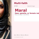 Maral Name Meaning and Details