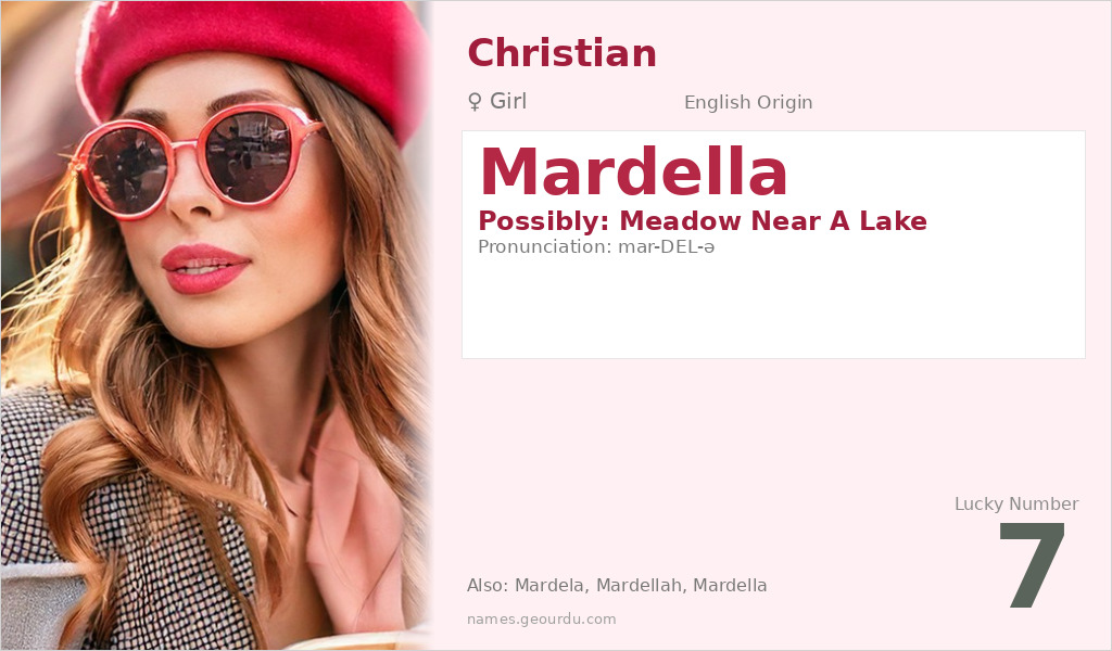 Mardella Name Meaning and Details