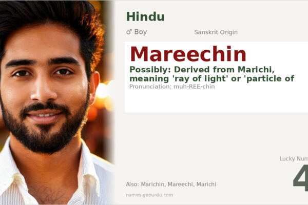 Mareechin Name Meaning — Sanskrit Origin, Boy Name & Details (2025)
