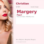Margery Name Meaning and Details