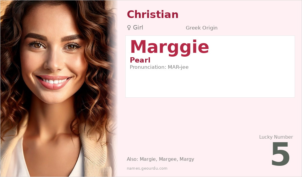 Marggie Name Meaning and Details