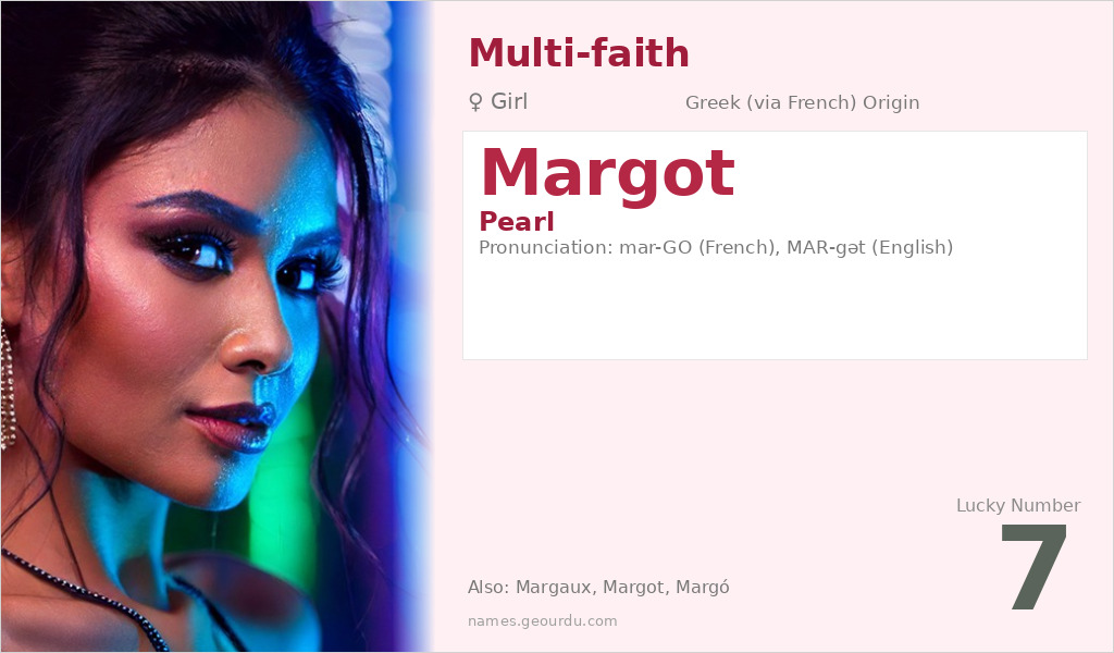 Margot Name Meaning and Details