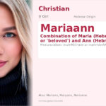 Mariaann Name Meaning and Details