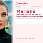 Mariane Name Meaning and Details