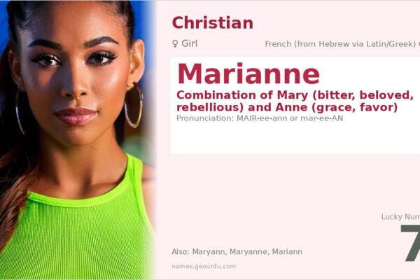 Marianne Name Meaning — Origin, Gender & Details (2025)