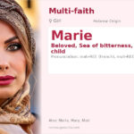 Marie Name Meaning and Details