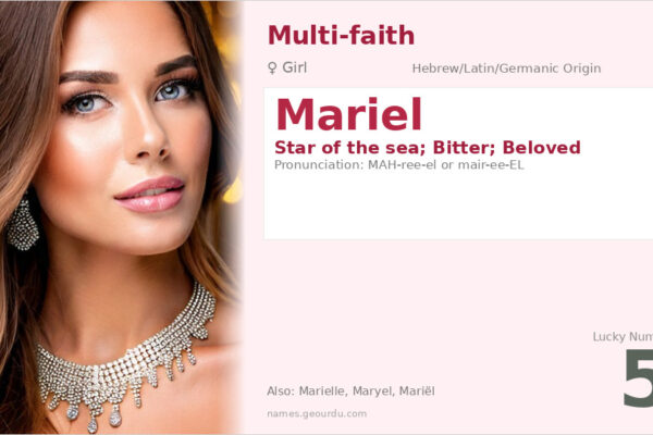 Mariel Name Meaning — Hebrew/Latin Origin, Girl Name & Details (2025)