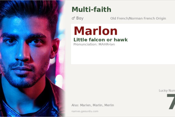 Marlon Name Meaning — Origin, History & Famous Namesakes (2025)