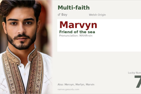 Marvyn Name Meaning — Welsh Origin, Boy’s Name & History (2025)