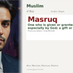 Masruq Name Meaning and Details