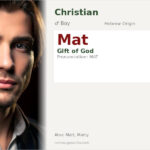 Mat Name Meaning and Details