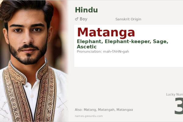 Matanga Name Meaning — Sanskrit Origin, Elephant & Sage (2025)